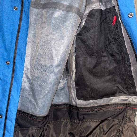 NEW $320 Burton GMP Thatcher Jacket! Small  Blue Dry Ride EcoNanoshell 2L Shell - Picture 10 of 11